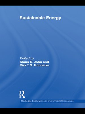 cover image of Sustainable Energy